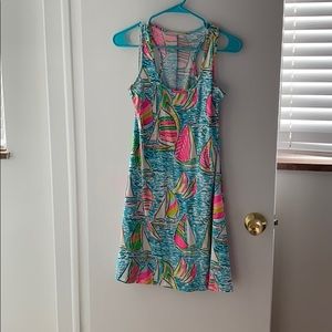 Lily Pulitzer You Gotta Regatta Cotton Dress